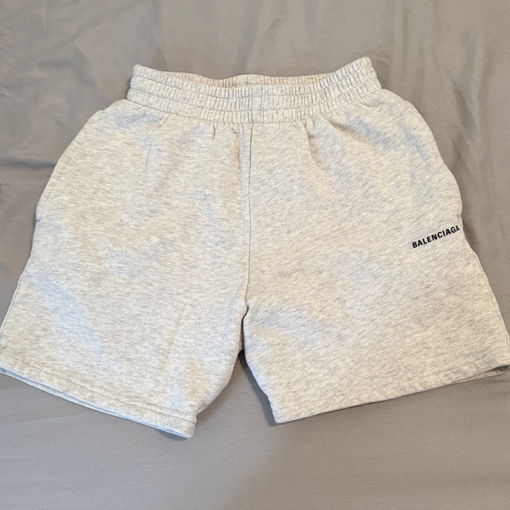 Balenciaga Light Gray Casual Shorts kids